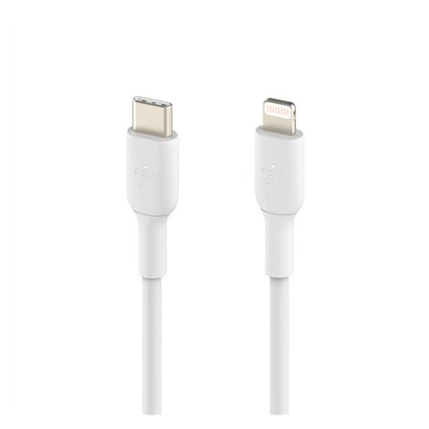 Belkin | Male | Apple Lightning | Male | White | 24 pin USB-C | 1 m - 3